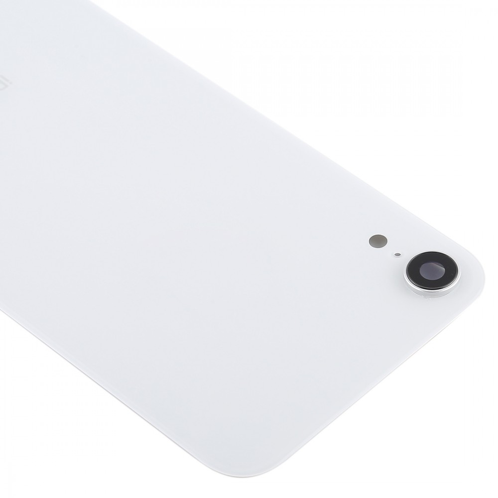 Battery Back Cover with Back Camera Bezel & Lens & Adhesive  for iPhone XR(White) iPhone Replacement Parts Apple iPhone XR